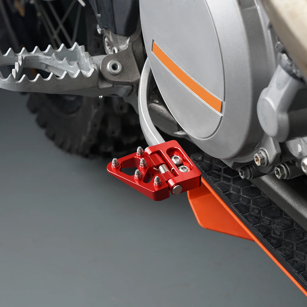Rear Folding Brake Pedal Step Tip Plate For Husqvarna 701 ENDURO/701 SUPERMOTO 2016-2022 TE FE TC FC 125 250 350 450 - - Racext 22