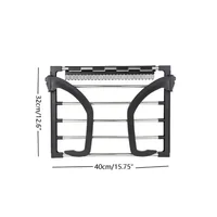 Multi- Folding  Rack, Laundry Underwear Holder, Shoes Holder, Towel,  Accessories 2