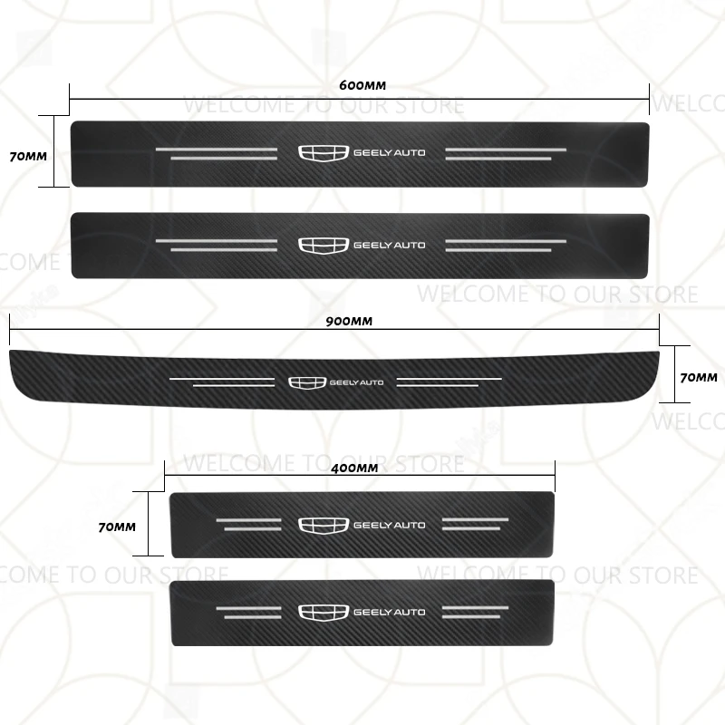 GEELY LOGO 5PCS