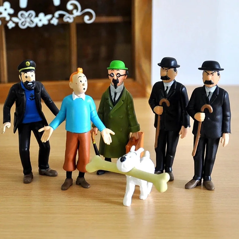Coffret Collector Tintin Plastoy – Lot De 10 Figurines Neuves Sous Blister