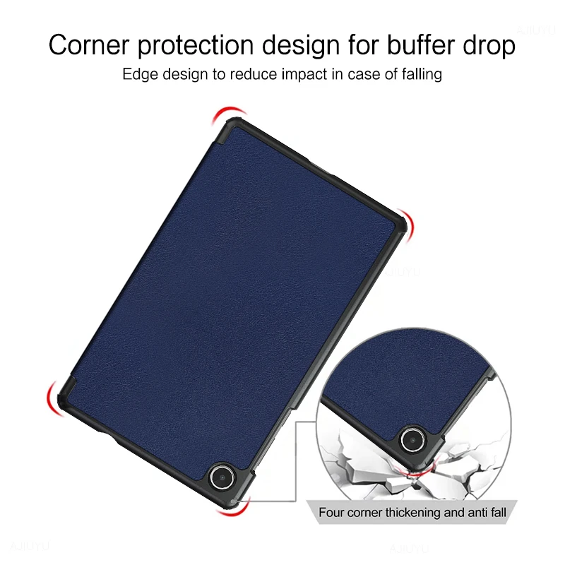 AJIUYU Premium PU Leather Smart Cover Protective Shell