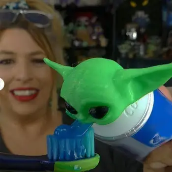 Cute Toothpaste Head Funny Toothpaste Dispenser Cartoon Toothpaste Squeezer Novelty Bathroom Accessories Household for Children 4