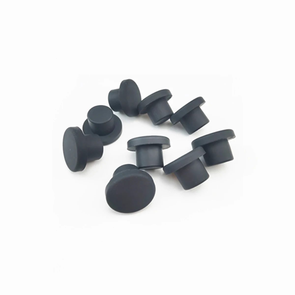 4.8/5/5.5/6/6.3/6.5/7mm T-Shaped Silicone Waterproof Sealing Plug Soft Rubber Circular Hole Plug Leak Proof Cover