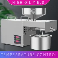 Oil press machine Automatic Home/Commercial Oil Expeller for Avocado Coconut Castor Flax Peanut Sunflower 1