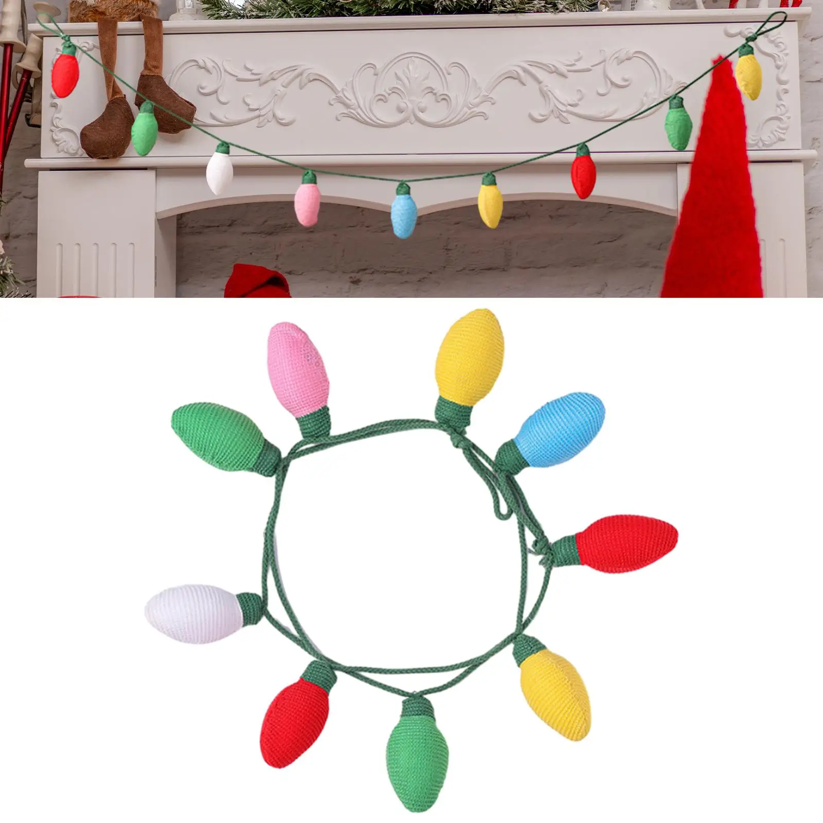 

Christmas String Lights Decorative Home Decorations for Windows Party Stairs