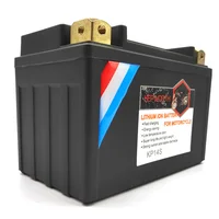 Batterie de rechange au lithium pour moto, BMS intégré, veFePO4, RL UTV Scooter Jet Ski, 12V, 4Ah, 6Ah, 8Ah 4