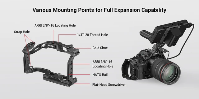 Smallrig-カメラケージr7,カメラ用ブラックマンバ4003ケージ Smallrig-カメラケージr7,カメラ用ブラックマンバ4003ケージ