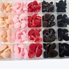Pink/red/brown Flocking Triangular Safety Plush Toy Nose Soft Washer for DIY Doll Findings Stuffed Animals Velvet Nose 2