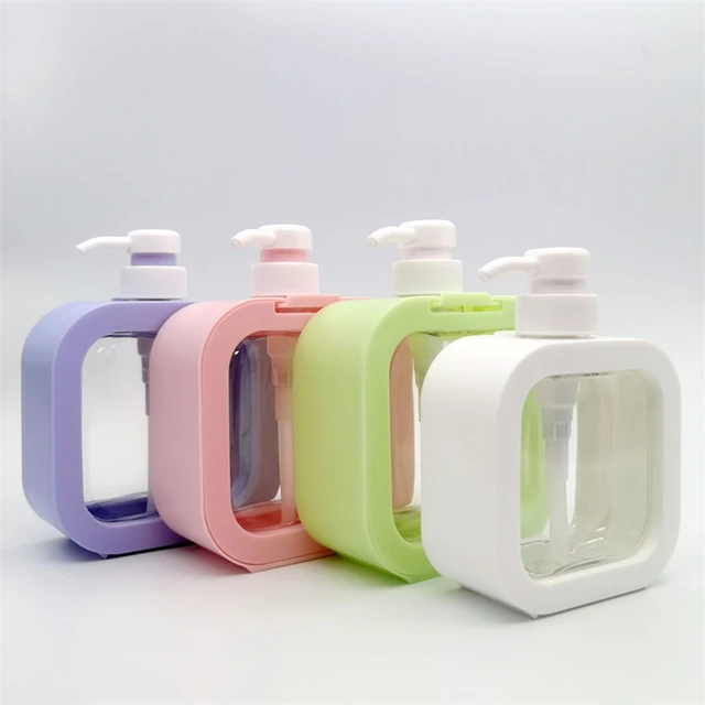 300/500ml Soap Dispenser Shampoo Bottles For Kitchen/Bathroom Refillable  Shower Gel Liquid Soap Container Lotion Bottles - AliExpress