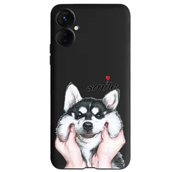 Tecno Spark 9 Pro Silicone TPU Soft Protective Case Cover for Tecno Spark 9T (Case - c01)