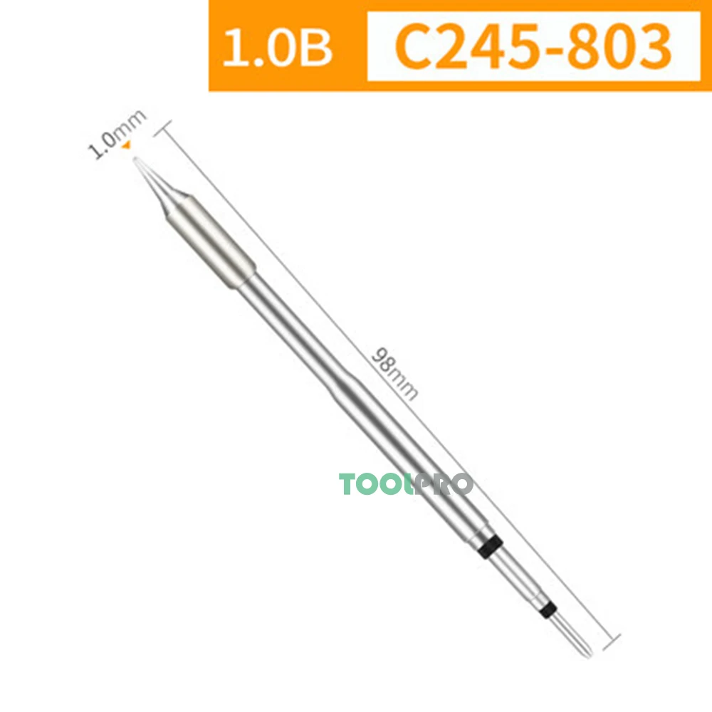 C245 ersatz lötkolbens pitzen C245-A C245-030 X245-SK schweiß düse kompatibel mit t245 löt station werkzeuge – Detail 10