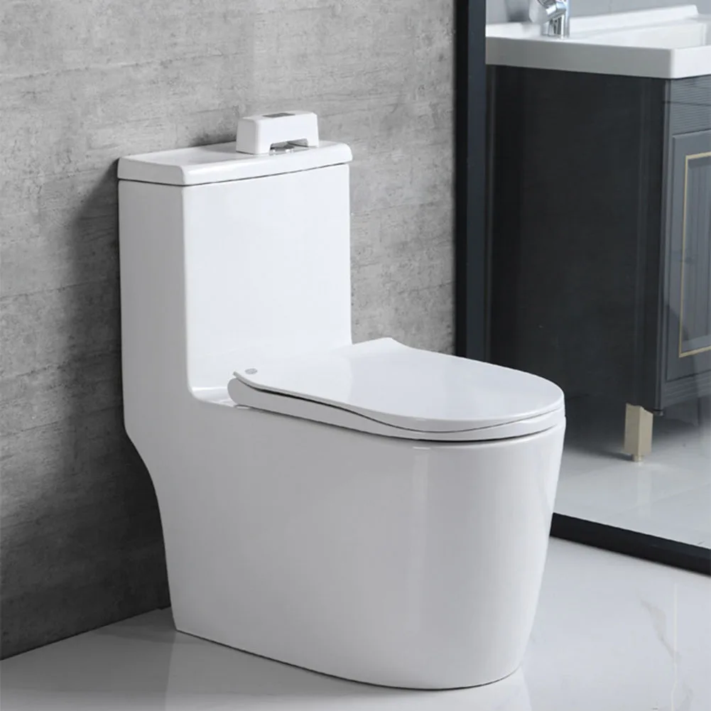 IR Sensing Toilet Flush Sensor Touchless Toilet Flush Button Intelligent Automatic Flushing Button On-Touch Drain Switch