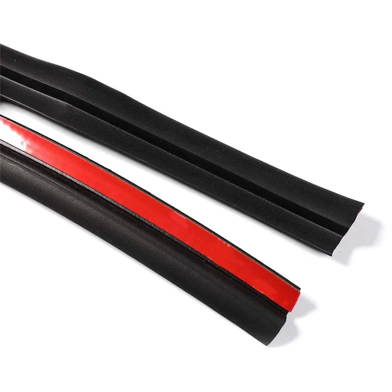 

6Pcs Rubber Auto Door Seal Strips Kit Soundproof Noise Reduction for Tesla Model S Whole Car Sealing Trim Tape
