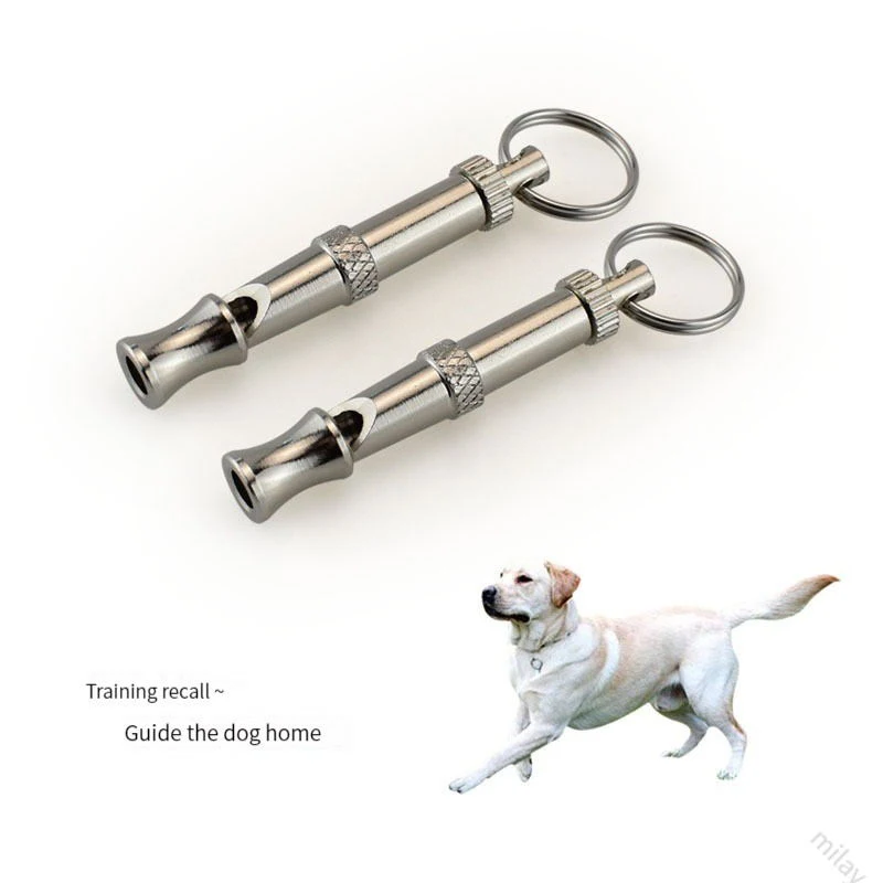 Dog Whistle To Stop Barking Bark Control for Dogs Training Deterrent Whistle Adjustable Sound Dog Trainings Supplies dog whistle