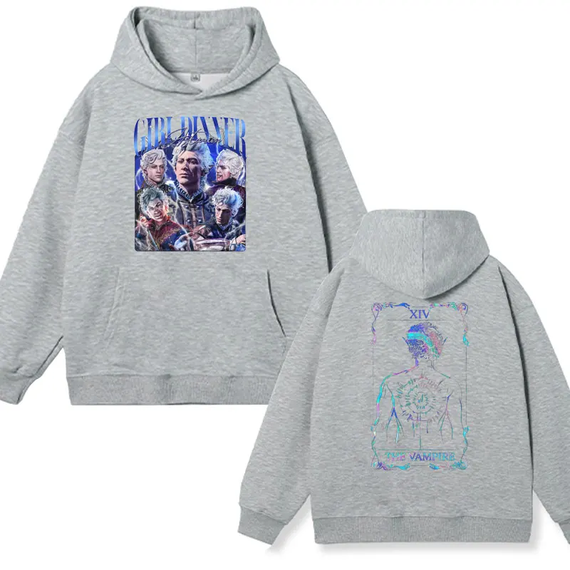 Limited Astarion Baldurs Gate 3 Hoodies Me'sn Women's Fashion Long Sleeve Oversized Sweatshirts Unisex Y2k Streetwear Pullover