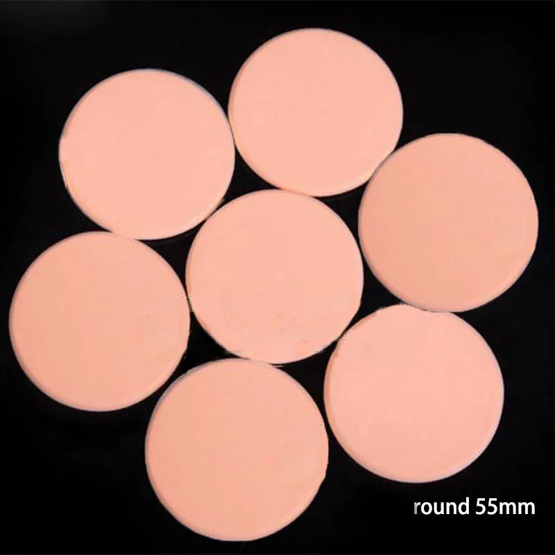 10-Pack Soft Makeup Powder Puff Sponges for Flawless Foundation Application