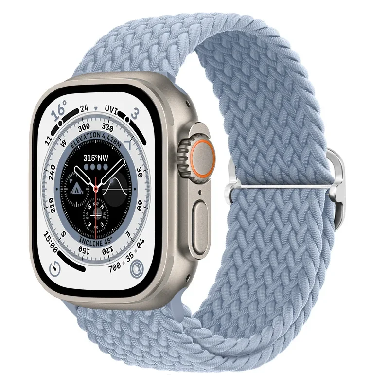 Braided Solo Loop Elastic Nylon Bracelet
