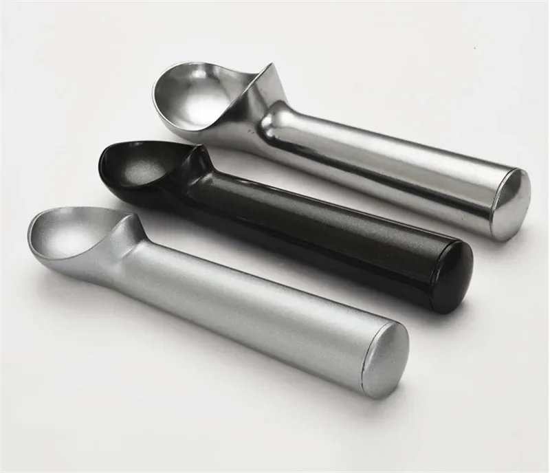 Spoon Portable Aluminum Alloy Non-stick Anti-feeze Ice Cream Baller Stainless Steel Scoop Home Kitchen Tools ice cream scoop