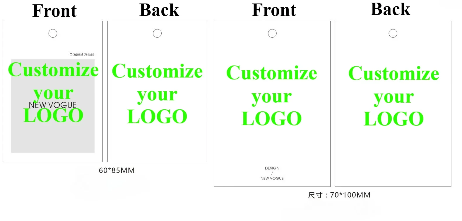 200개, 400개 맞춤 제작 빈티지 종이 행택 의류 가격 사이즈 행택 나무 종이 로고 인쇄 재활용 판지