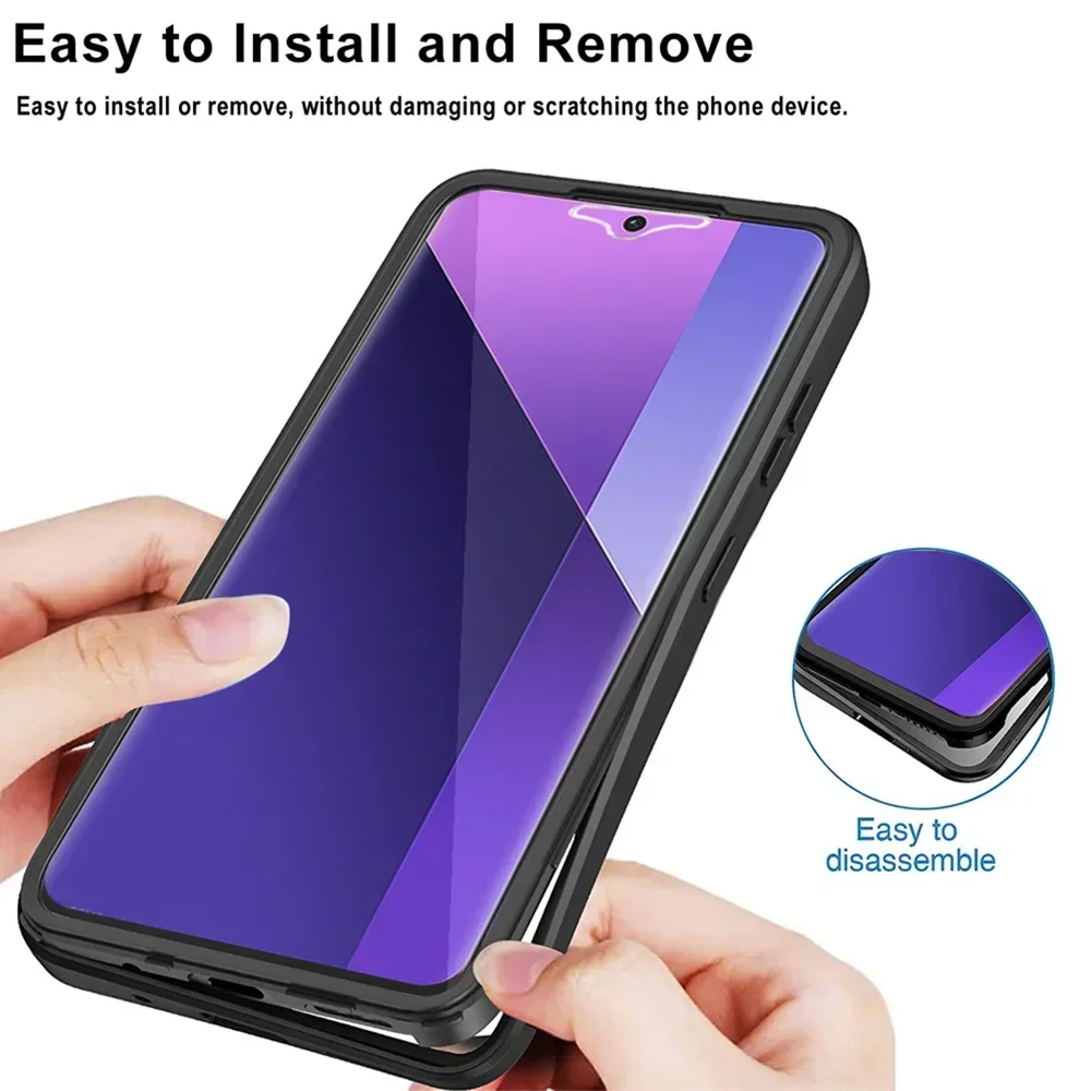 360 Full Screen HD Transparent Phone Cover Case