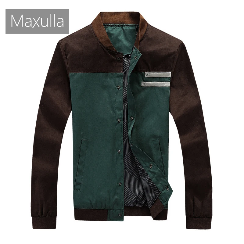 

Куртка-бомбер Maxulla Мужская демисезонная, Уличная Повседневная ветрозащитная куртка, Стильная приталенная форма, куртка для гольфа, 5XL