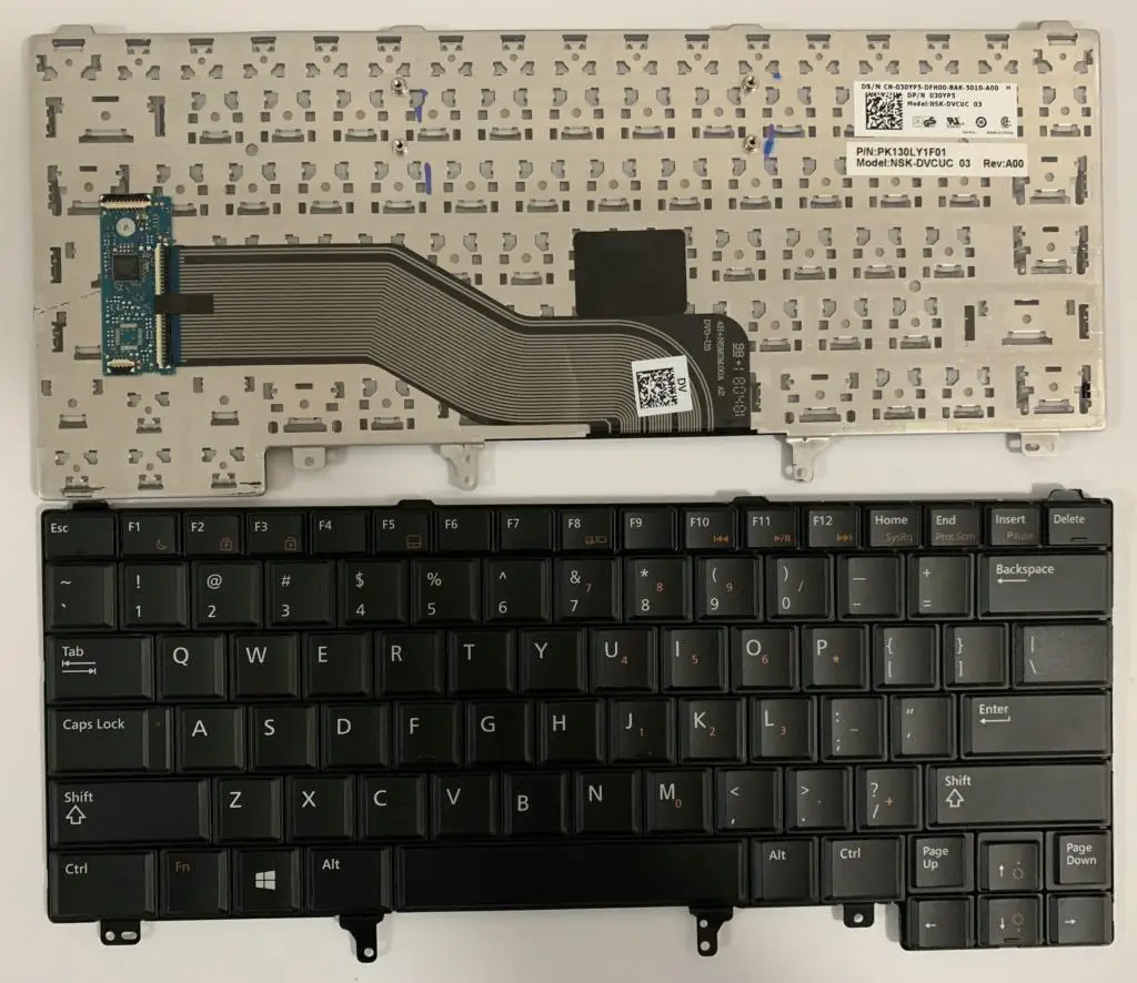 

Новая английская клавиатура US для Dell Latitude E6220 E6230 E6430s E6420 030YP5