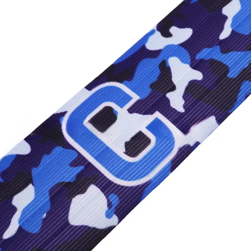 Adult Camouflage Captain Armband Football Match C-line Armband Wearing Wrapped Adjustable Soccer Games Player Tournament Band