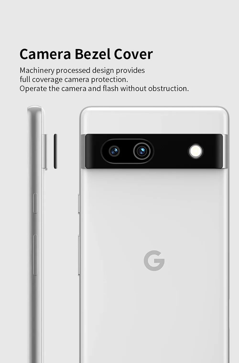Aluminum Alloy Camera Protector For Google Pixel 7 Pro Case Gogle Pixel7 7pro 6a Pixel6a