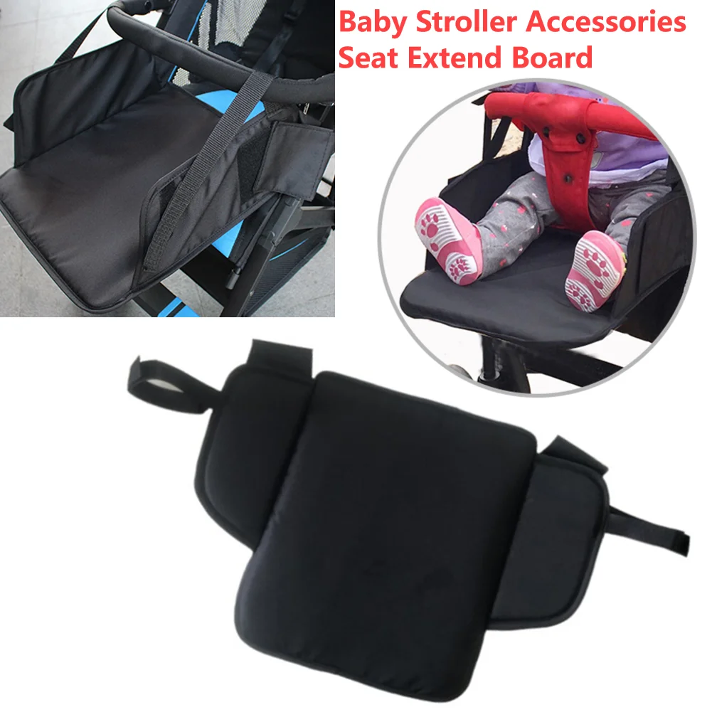 Baby Stroller Accessories Seat Extend Board Adjustable Footboard Extension 30cm Footrest Lengthening Comfortable Stroller Pedal stroller footboard extension