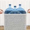 Large Capacity Quilt Organizer Storage Bag with Zipper Handle Clothes Quilt Luggage Travel Moisture-Proof Clothes Organizer 4