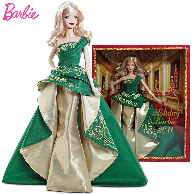 Barbie Signature 2021 Holiday Collector Doll Barbie Doll Collector Barbie Signature 2021 Holiday Collector Doll Barbie Doll Collector