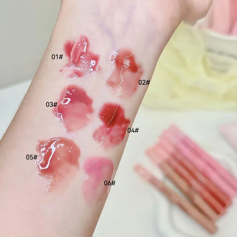 Radiant Moisturizing Lip Gloss with Water-Gloss Finish - Non-Sticky, Volumizing, and Complexion-Brightening