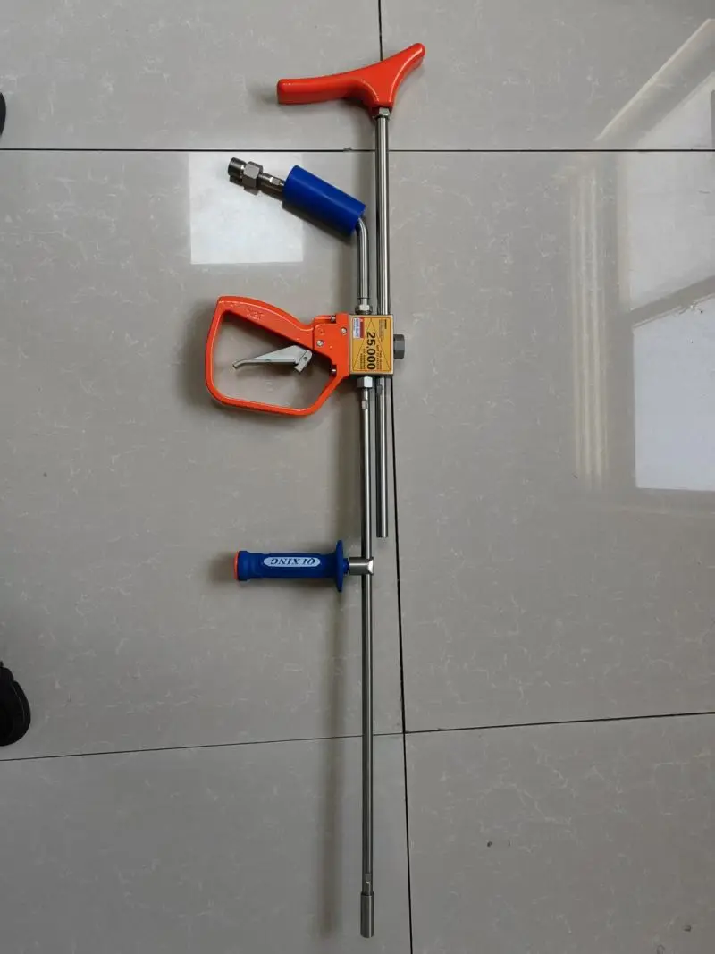 1500 bar ultra-high pressure Hot and Cold Water wash gun for Rust removal surface cleaning