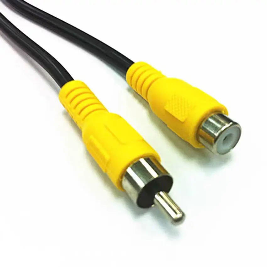 1/5/10PCS RCA 1m Rca 남성 1 Rca 여성 오디오 비디오 확장 동축 케이블 HDTV 용