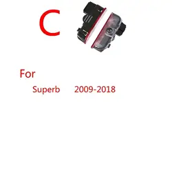 Car LED Door Projector Light - Set of 2, Skoda Accessories (VRS)
