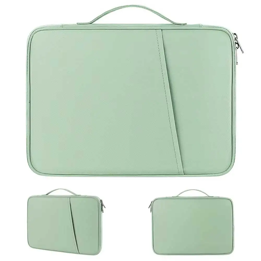 Waterproof Leather Tablet Carrying Case with Padded Protective Inner Bag, Ideal