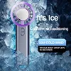 Ice Compress Mini Fan USB Rechargeable Handheld Semiconductor Refrigeration Portable Small Charging Turbo Fan Air Conditioner 1
