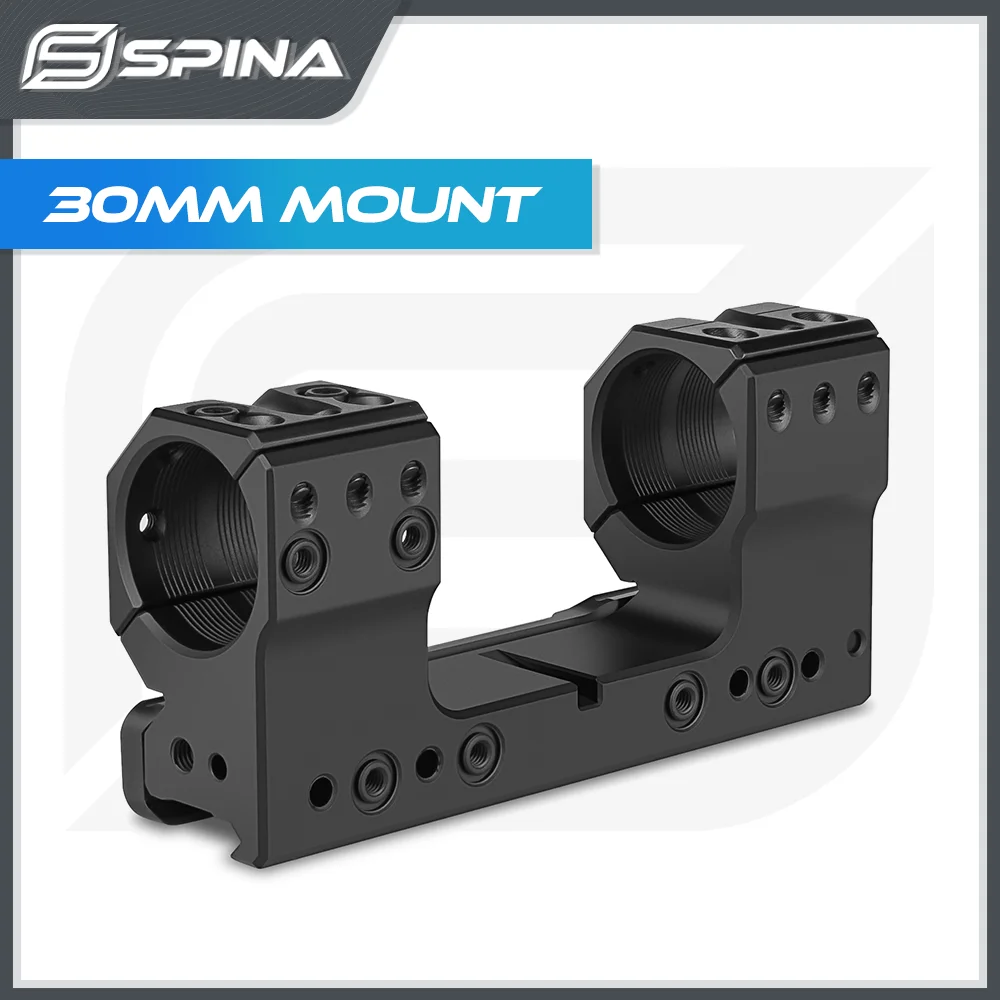 SPINA OPTICS 30mm Tube Riflescope 38mm Height 1.5inch 20mm Rail Mount with Surfaces For Red Dot Sight Accessories