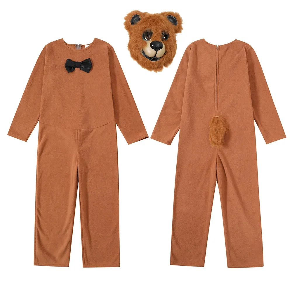 Orso Bruno Costume Carnevale Orso Costume Gonfiabile Orso Boxe