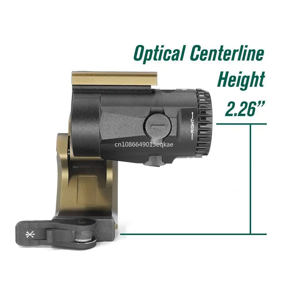 Tactical Metal Unity FTC OMNI Magnifier Mount With FAST QD Lever 2.26" Optical Height Sight Scope Mounts With Original Markings rifle scope mount scope mount adapter