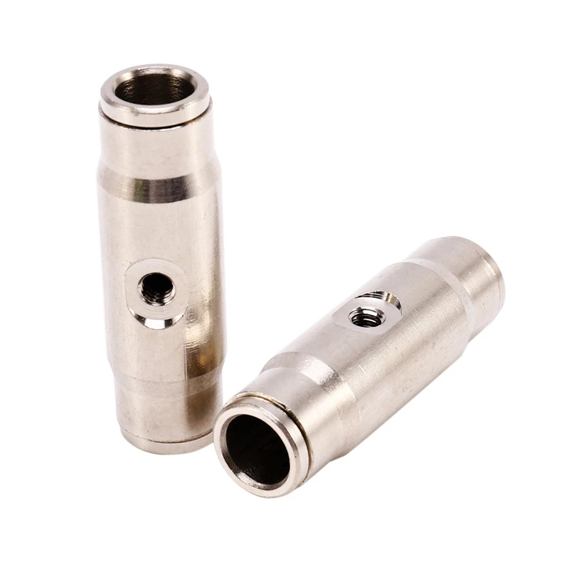 Mist Cooling System Quick Connect Joint Mist Nozzle T-Connector Diameter: 3/8 Inch Color: Silver Single Nozzle 20Pcs misting nozzles