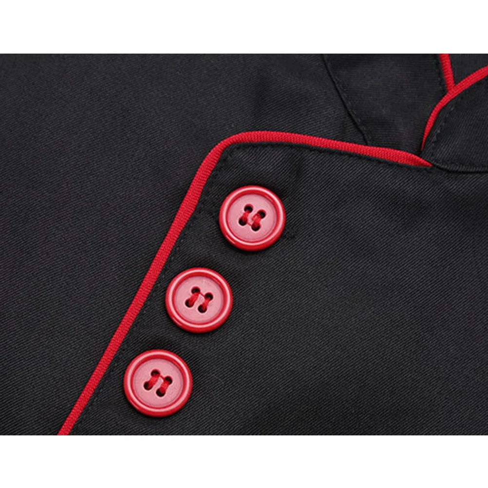 

Black Women Unisex Chef For Shirts Clothing Mens Men Jackets Coats Cook Sleeve Casual Uniform Clothes Jacket Outfit Catering