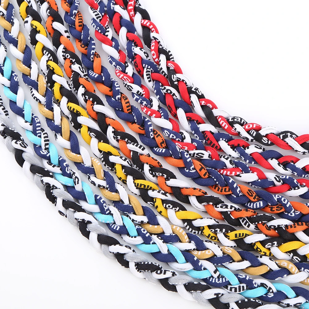 Nylon Baseball Sports Necklace for Teenager