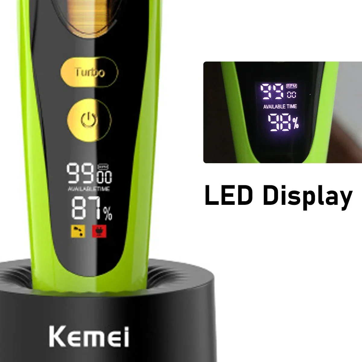 Professional Hair Clipper Kit with Magnetic Motor - Image 6