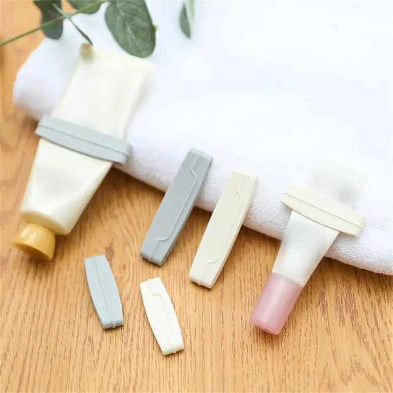 

Set Oral Care Accessories Toothpaste Tube Squeezer Home Plastic Easy Press Tube Facial Cleanser Press Rolling Holder