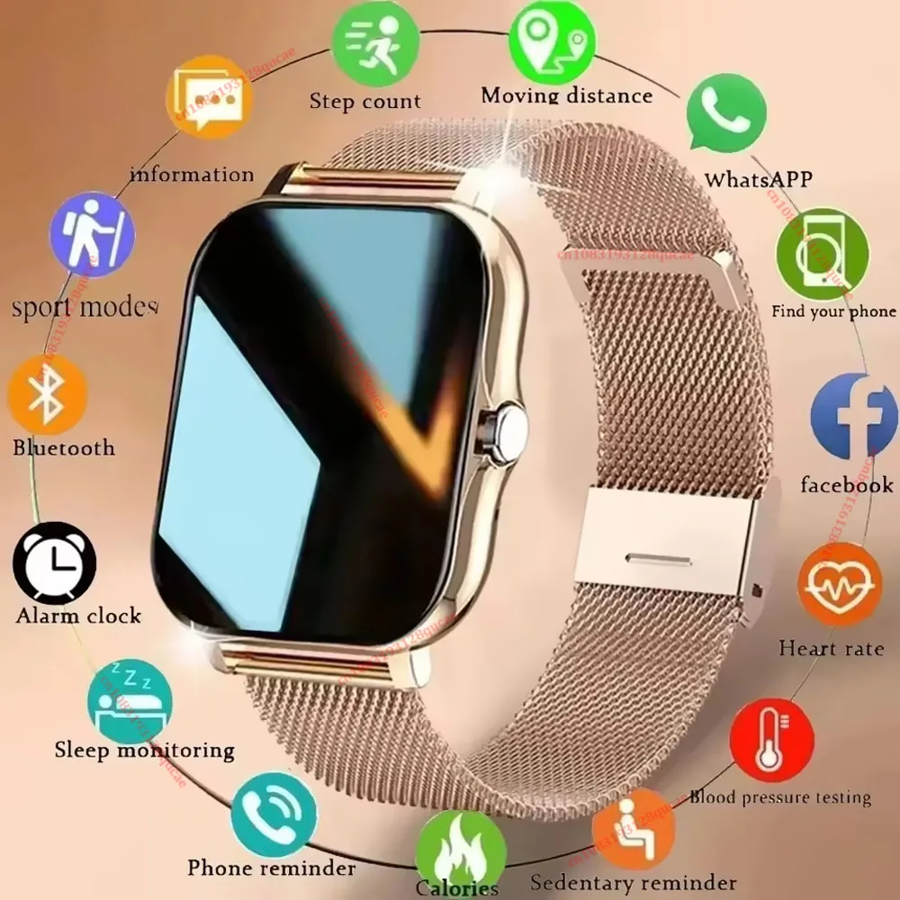 2026 Smart Watch 2.01'' HD Display Answer Make Call Message Preview Sport Modes DIY Dial Weather Forecast Smart Watch Men Women 1