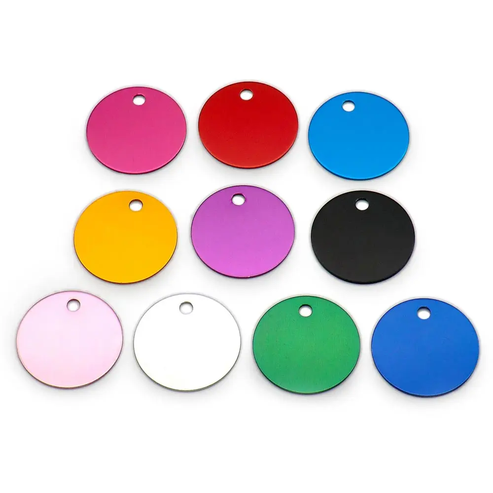 Pet ID Tags 100pcs For Pets Dog Necklace Pendant