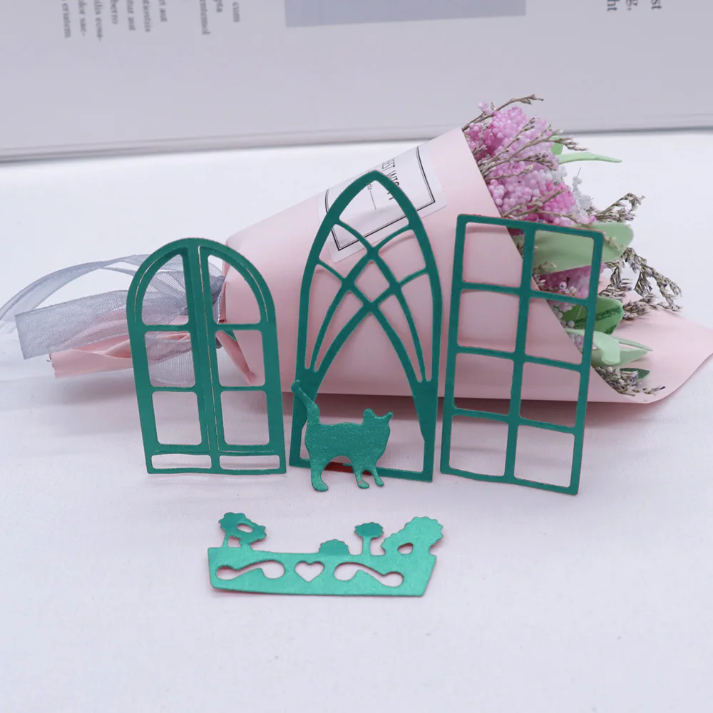 

Металлические Вырубные штампы в виде кошки, прозрачные штампы и трафареты для рукоделия, скрапбукинга, фотоальбома, бумаги, открыток, декора, поделки