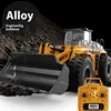 Huina 583 Bulldozer Bulldozer Remote Loading Vehicle Power Electric Semi Alloy Simulation Engineering Vehicle Model Game Gifts 1