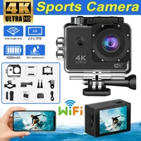 4K/30fps Ultra HD Action Camera WiFi 2.0-inch Waterproof Helmet Video Recording Camera Sports Camera Outdoor Mini Portable Cam 1
